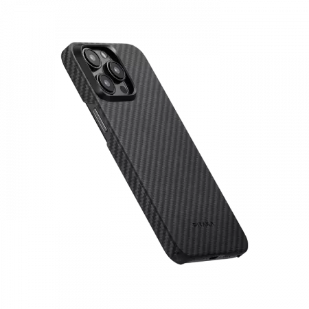 Чехол Pitaka MagEZ Case 4 Kevlar для iPhone 15 Pro, черно-серый