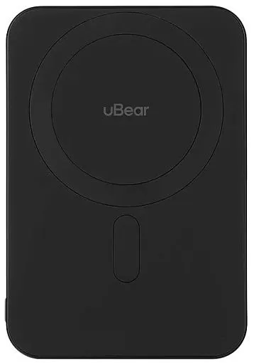 Внешний аккумулятор uBear Slide MagSafe 5000mAh, черный