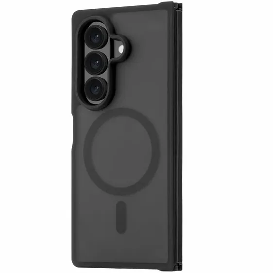 Чехол защитный uBear Cloud Mag Case для Samsung Galaxy Z Fold 7, чёрный