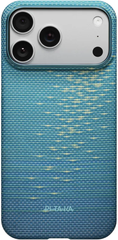 Чехол Pitaka Ultra-Slim Case для iPhone 17 Pro Max, Lucid Blue