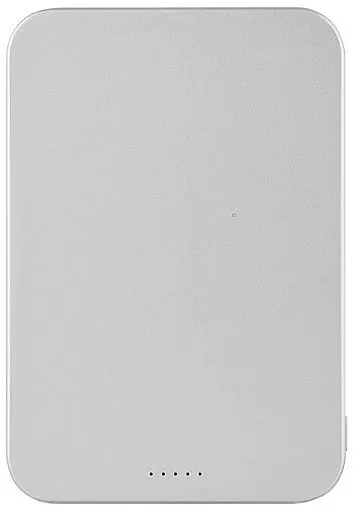 Внешний аккумулятор uBear Slide MagSafe 5000mAh, серебристый