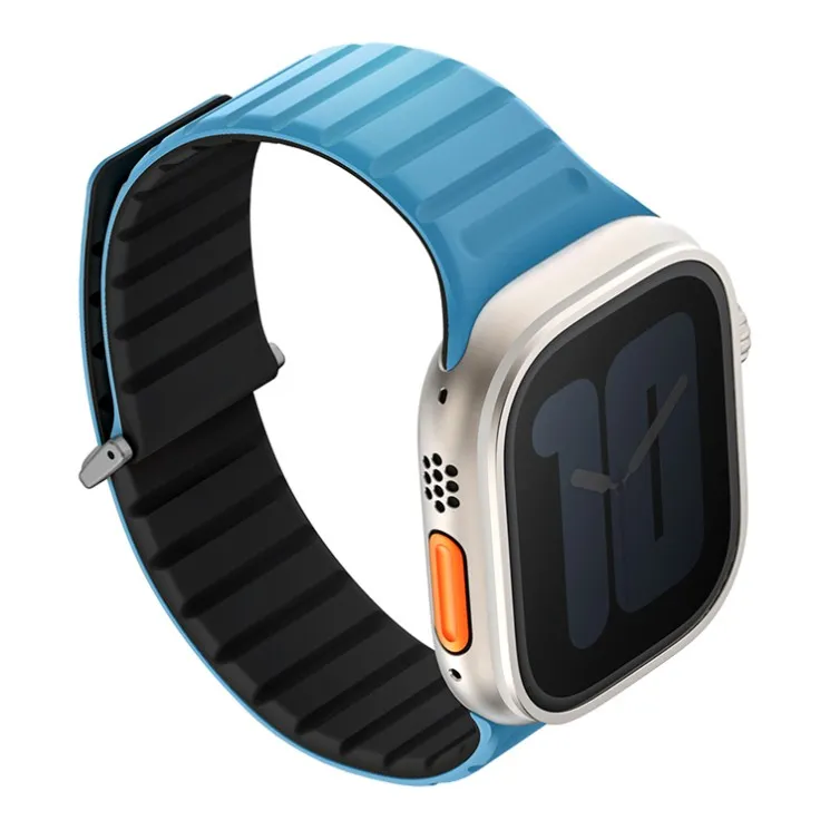 Ремешок Uniq Revix EVO для Apple Watch 49/45/44/42mm, синий/черный