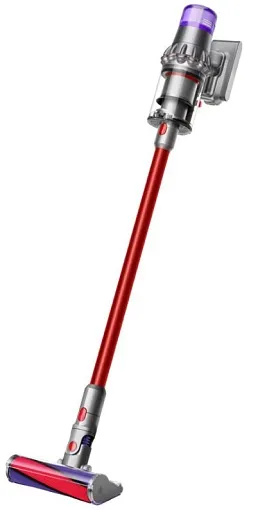 Пылесос Dyson V15 Origin Fluffy, никель/красный (Nickel/Red)