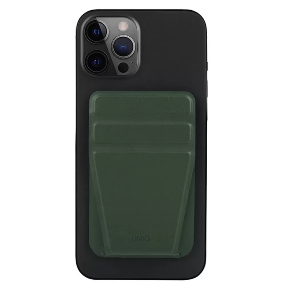 Бумажник Uniq LYFT Magnetic, зеленый