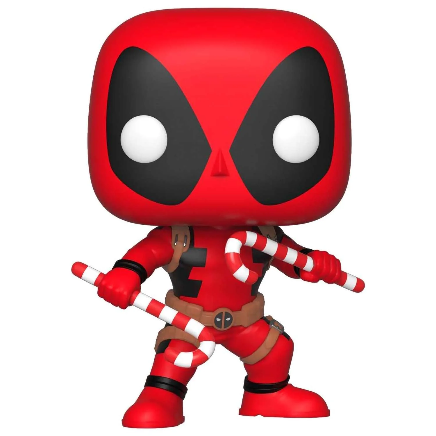 Фигурка Funko POP! Bobble Marvel Holiday Deadpool w/ Candy Canes (400)
