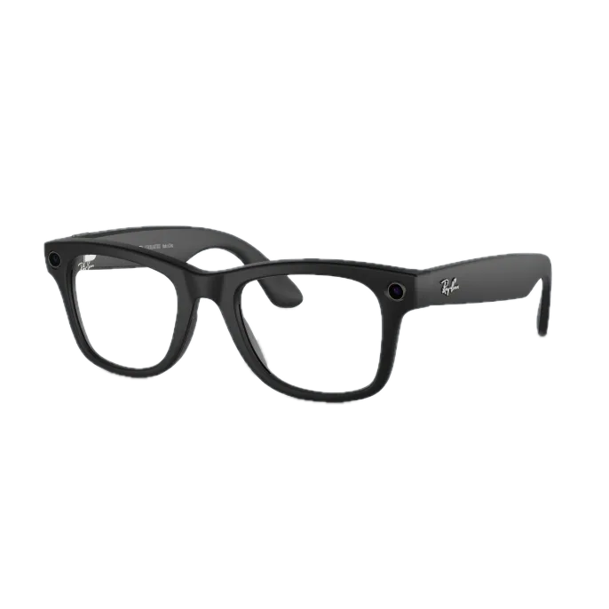 Умные очки RayBan Wayfarer L (2-е поколение) Clear/Graphite Green Transitions