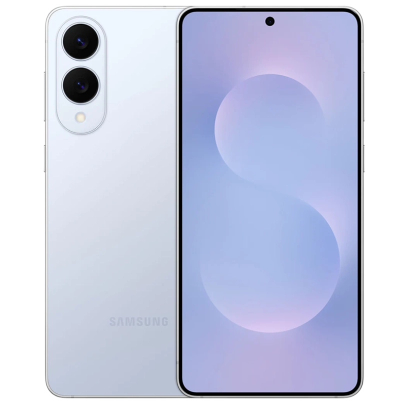 Смартфон Samsung Galaxy S25 Edge 12/256 ГБ, «голубой титан» (Titanium Icyblue)