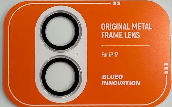 Защитное стекло камеры BlueO наiPhone 17, прозрачный