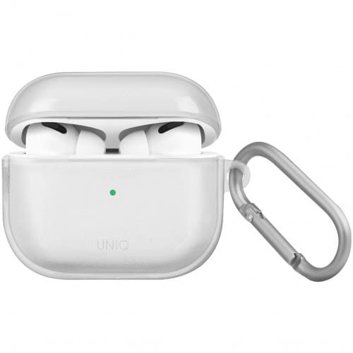 Чехол Uniq для AirPods 3 Glase TPU case, прозрачный