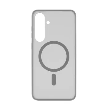 Чехол защитный uBear Cloud Mag Case для Samsung Galaxy S25, серый