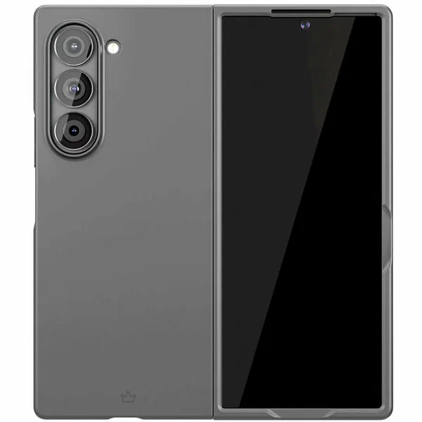 Чехол защитный VLP Flex Case для Samsung Z Fold 6, серый