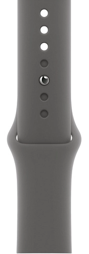 Apple Watch Series 11 46 мм, «серый космос», ремешок темно-серого цвета, размер M/L