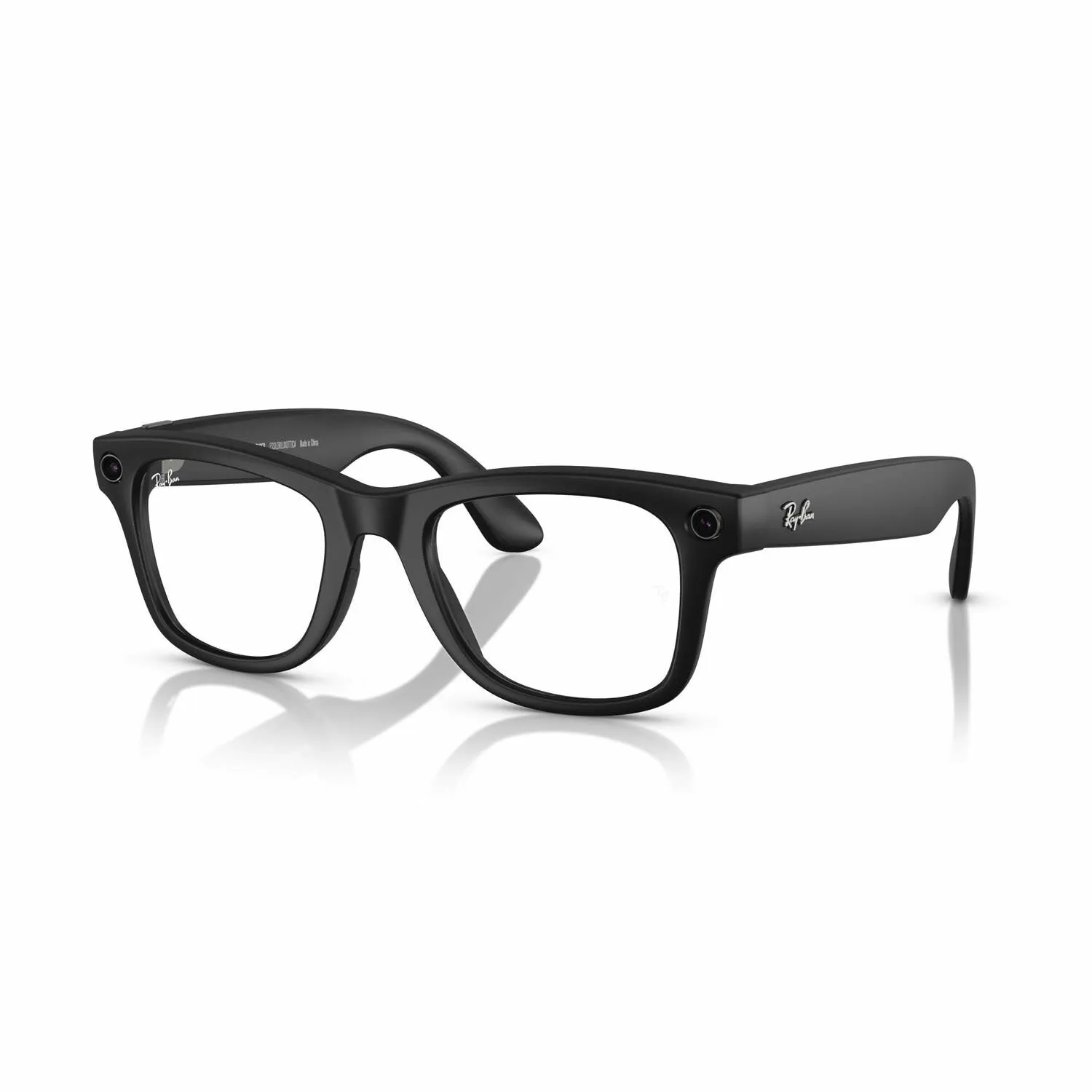 Умные очки RayBan Meta Wayfarer M, матовая черная оправа/фотохромные линзы зеленый графит