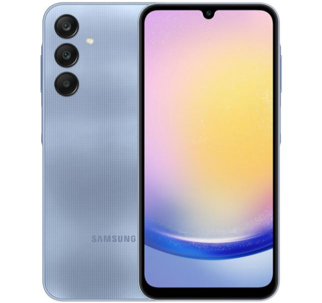 Смартфон Samsung Galaxy A25 8/256 ГБ, синий (Blue)