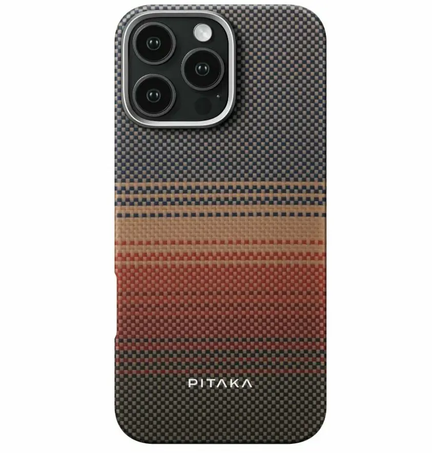 Чехол Pitaka Pita Tap для iPhone 16 Pro Max, Sunset