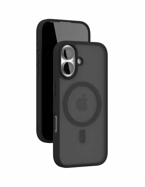 Чехол защитный "vlp" LITE Bloom Case с MagSafe для iPhone 17, черный