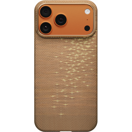 Чехол Pitaka Ultra-Slim Case для iPhone 17 Pro, Golden Glint