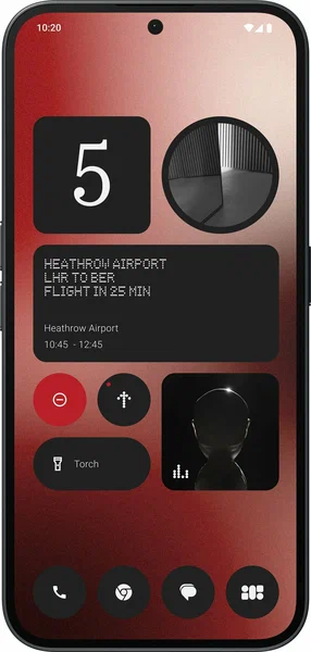 Смартфон Nothing Phone 2a 8/128 ГБ, черный