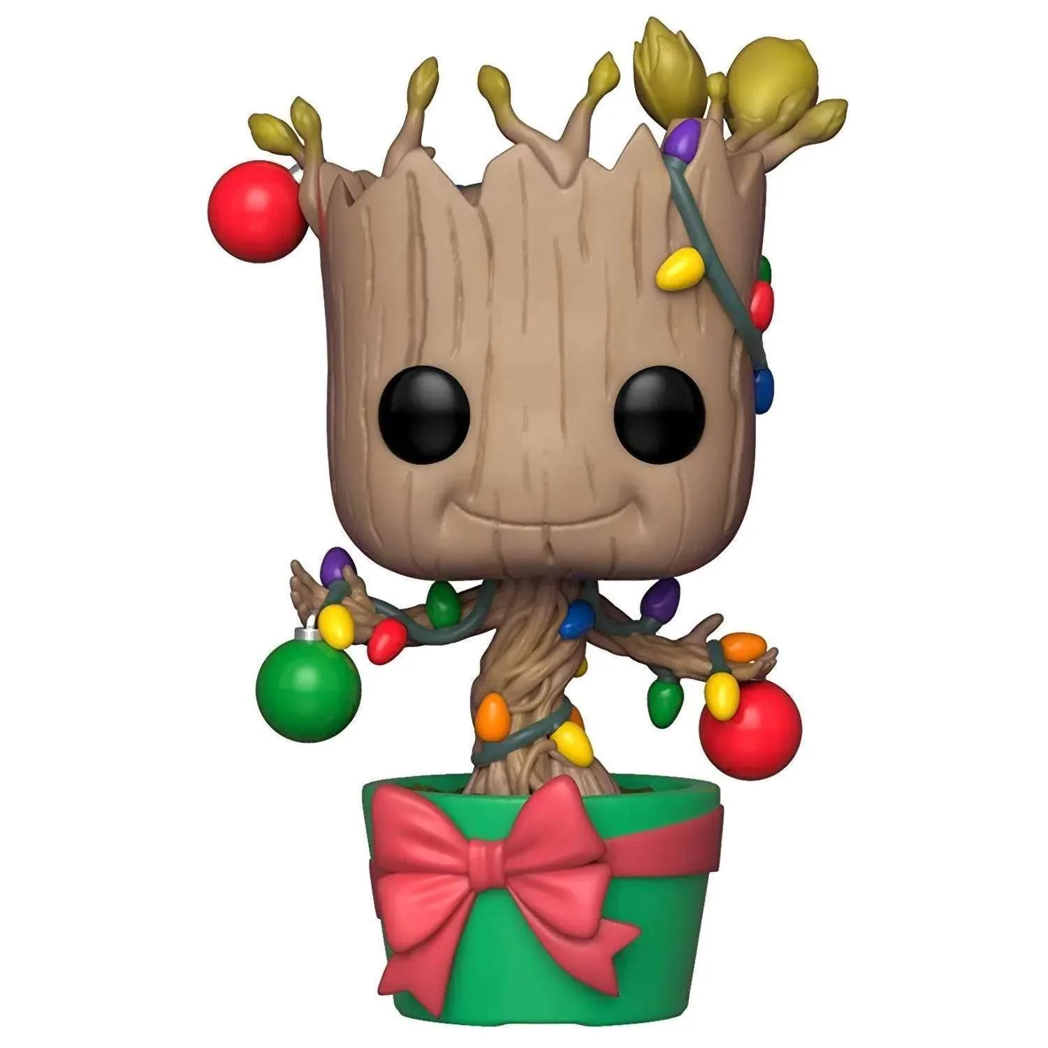 Фигурка Funko POP! Bobble Marvel Holiday Groot w/ Lights & Ornaments (399)