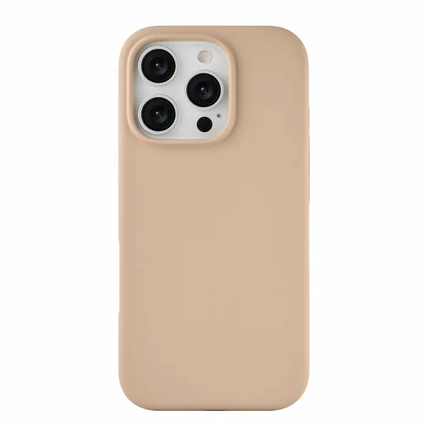 Чехол защитный uBear Touch Mag Case, iPhone 16 Pro Max, MagSafe, латте