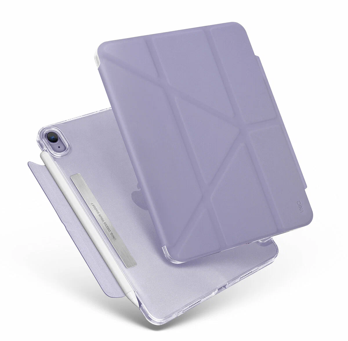Чехол Uniq Camden iPad Mini 6/7 2024, фиолетовый