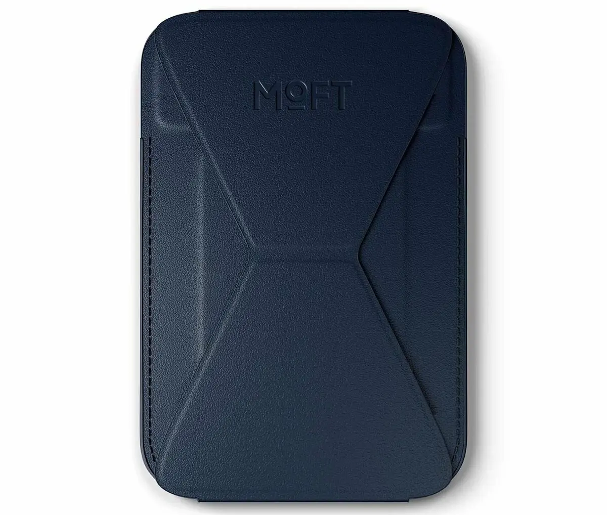Картхолдер и подставка для телефона MOFT Snap On MOVAS, темно-синий