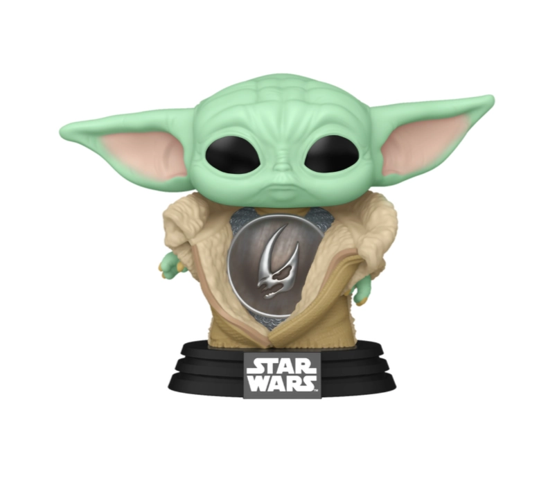 Фигурка Funko POP! Bobble Star Wars Mandalorian S10 Din Grogu with Armor