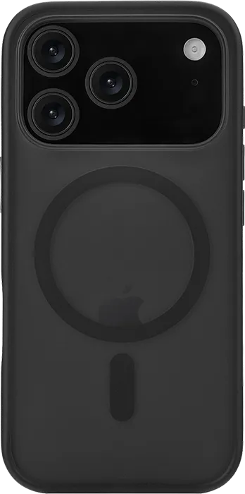 Чехол защитный uBear Cloud Mag Case для iPhone 17 Pro, MagSafe, черный