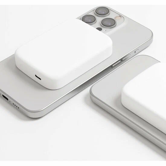 Внешний аккумулятор «vlp» Magsafe PowerBank 5000 mAh, USB-C, белый