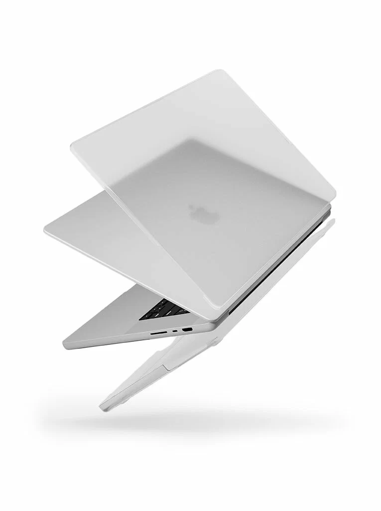Чехол Uniq HUSK Pro CLARO для Macbook Pro 14'', прозрачный