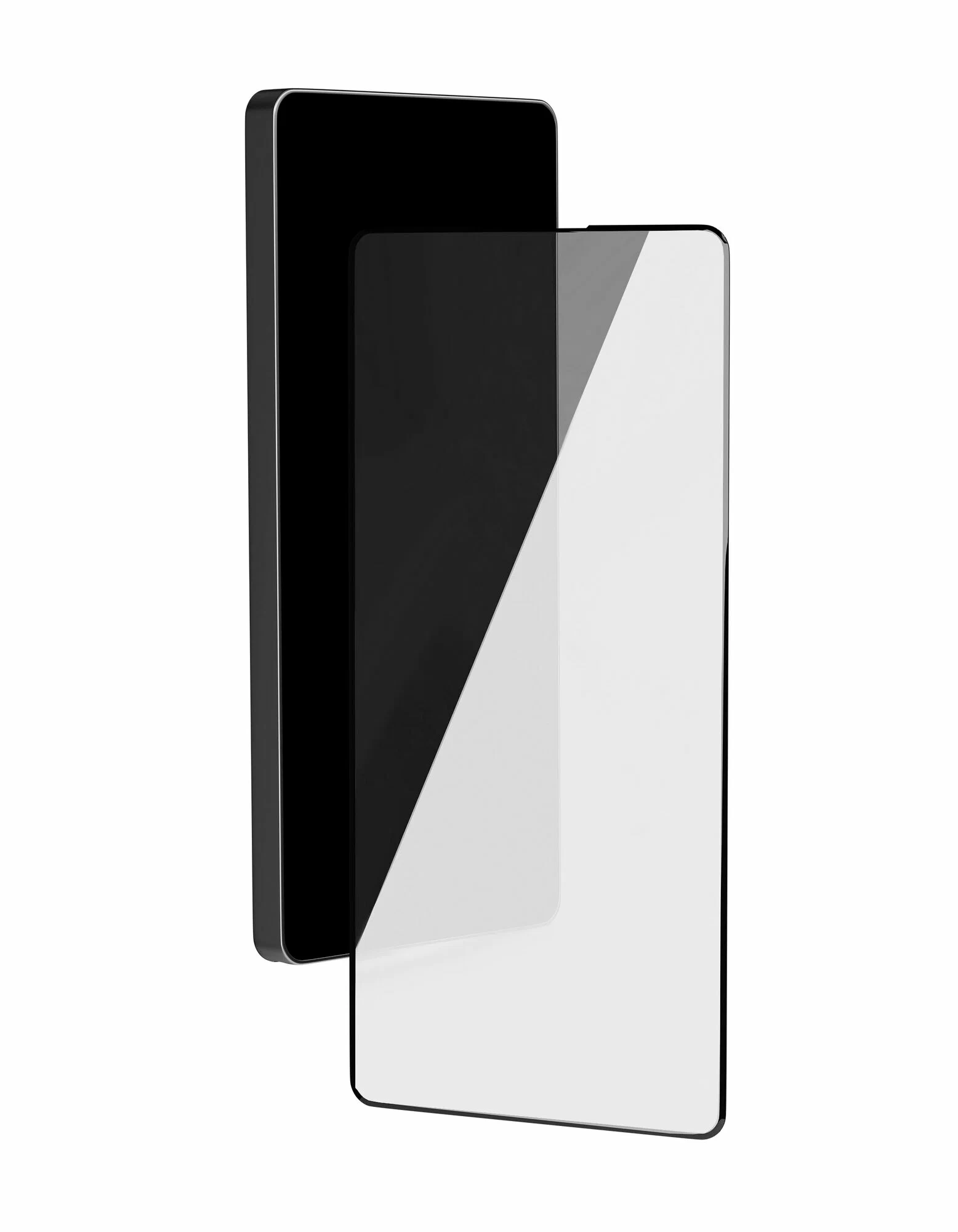 Стекло защитное 2.5D VLP Premium Shield для Samsung S25 Ultra с черной рамкой