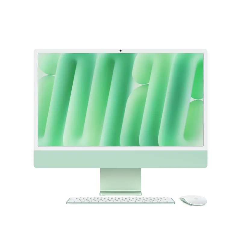 Моноблок Apple iMac 24" Retina 4,5K, M4 (10C CPU, 10C GPU, 2024), 24 ГБ, 512 ГБ SSD, зеленый