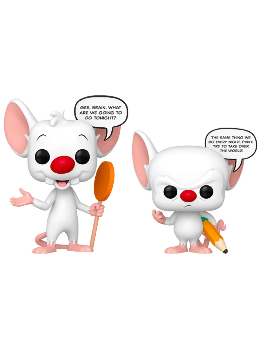 Фигурка Funko POP! Animation Pinky & The Brain Pinky & The Brain (GW) (Exc)