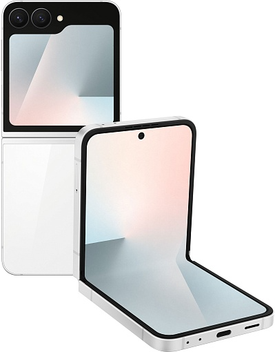 Смартфон Samsung Galaxy Z Flip 7 FE 8/128 ГБ, белый (White)
