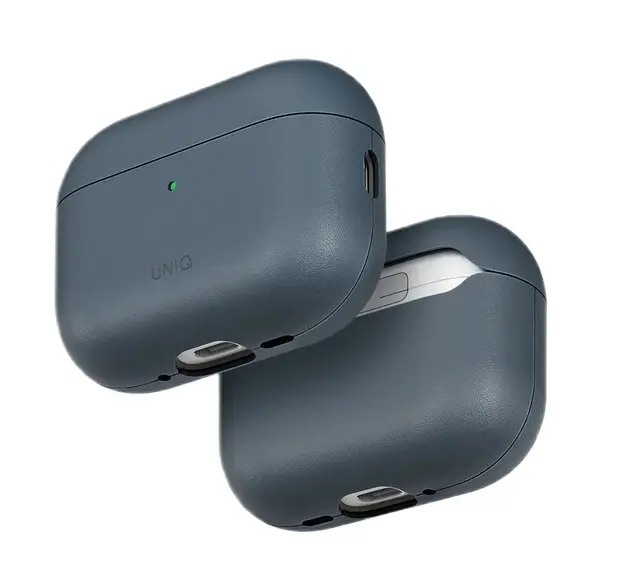 Чехол Uniq для Airpods Pro 3 Lyden Vex Leatherette, синий
