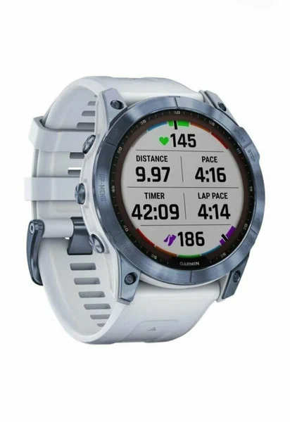 Умные часы Garmin Fenix 7X Sapphire Solar, голубой (010-02541-15)