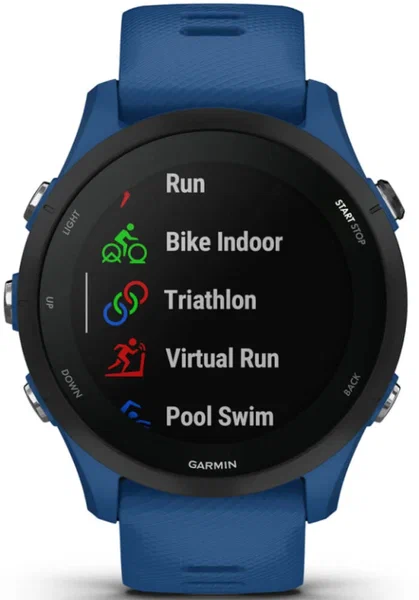Умные часы Garmin Forerunner 255 45 мм, синий (010-02641-11)