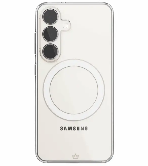Чехол защитный VLP Puro Case c MagSafe для Samsung S25, прозрачный