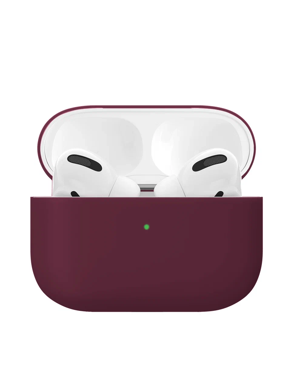 Чехол силиконовый "vlp" Soft Touch для AirPods Pro, марсала