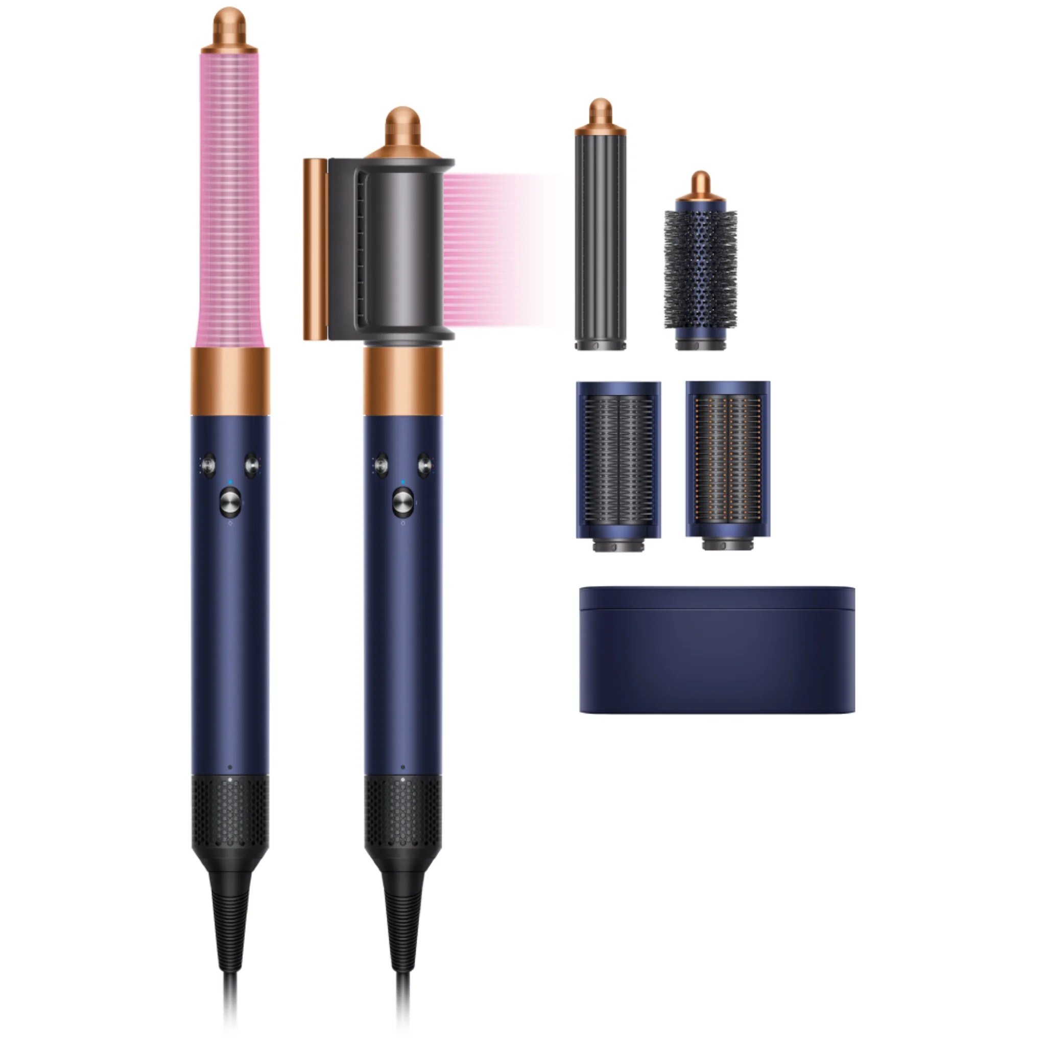 Dyson Airwrap HS05 Complete Long, синий/медный (Prussian Blue/Copper)