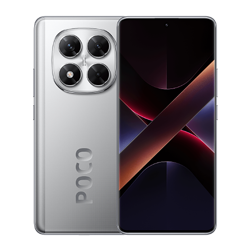 Смартфон Xiaomi POCO X7 12/512 ГБ, серебристый