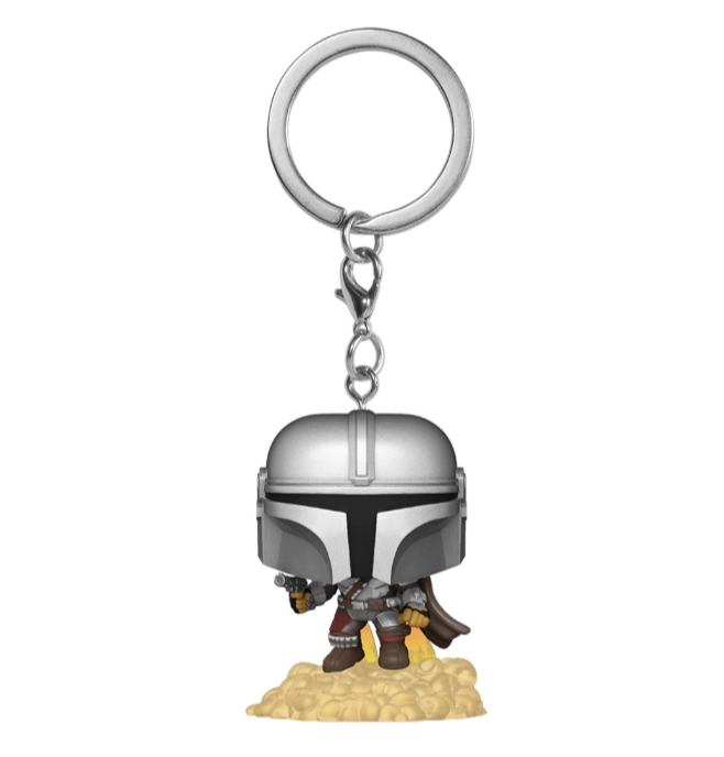 Брелок Funko Pocket POP! Star Wars Mandalorian Mandalorian w/Blaster 