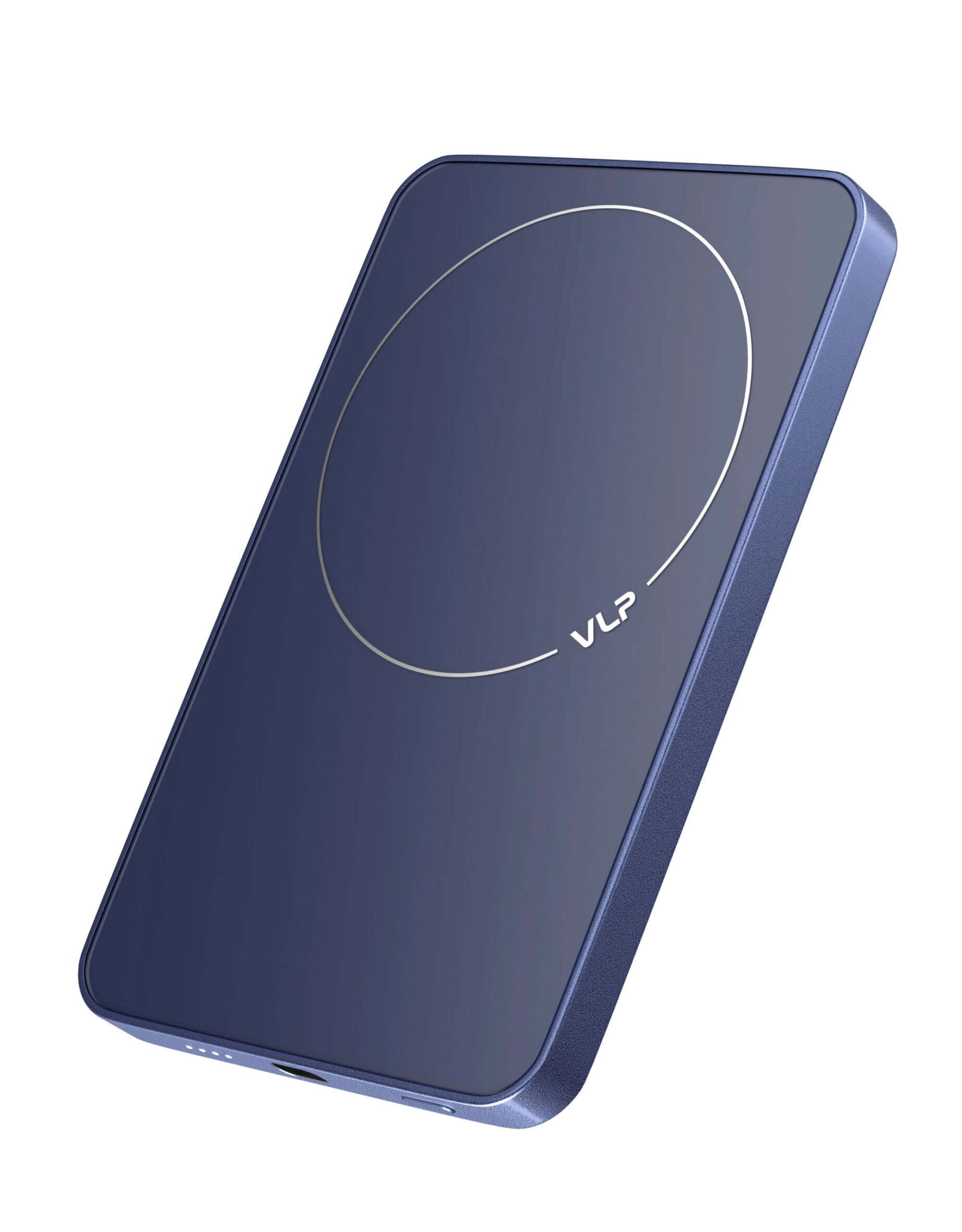 Внешний аккумулятор "vlp" Diamond Energy Pro MagSafe, Qi2, 5000 mAh, темно-синий