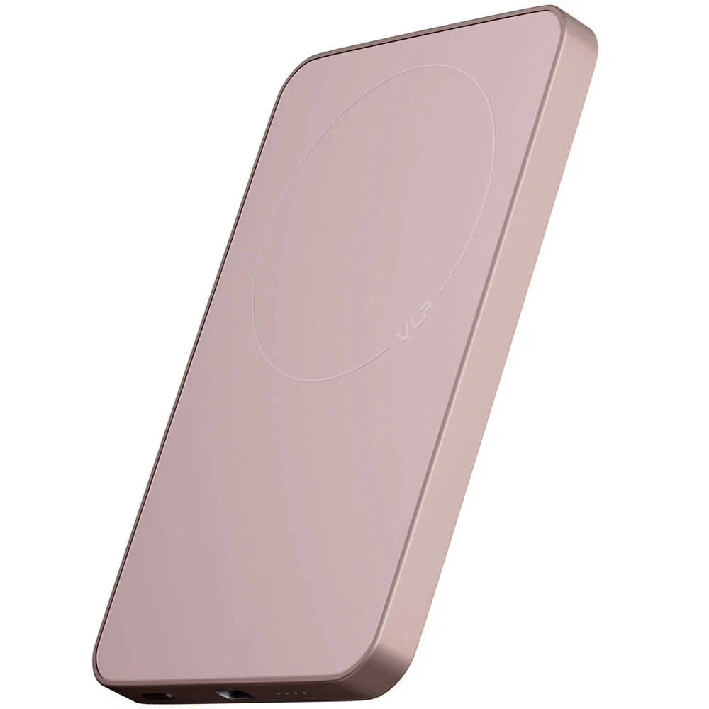 Внешний аккумулятор "vlp" Diamond Energy MagSafe, Qi2, 5000 mAh, пустынный титан