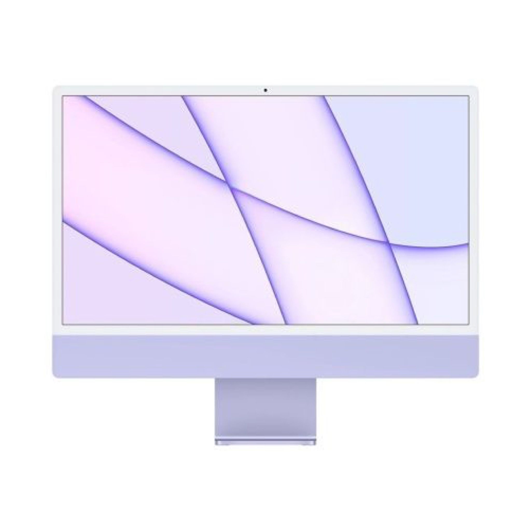 Моноблок Apple iMac 24" Retina 4,5K, M1 (8-core GPU), 8 ГБ, 256 ГБ (Z130000BK), фиолетовый