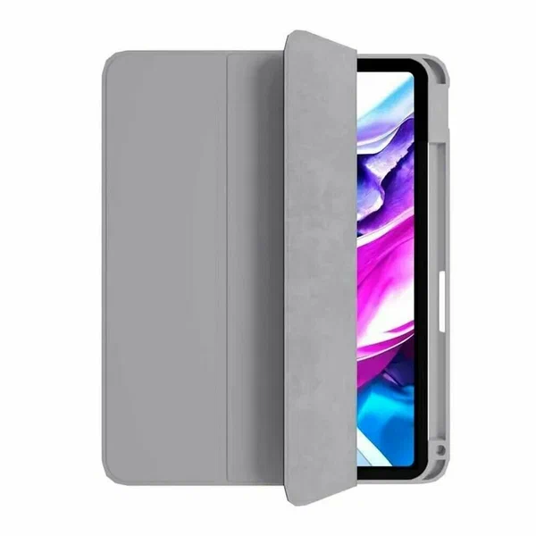 Чехол защитный “vlp” Split Folio для iPad Air M2 (11”), серый