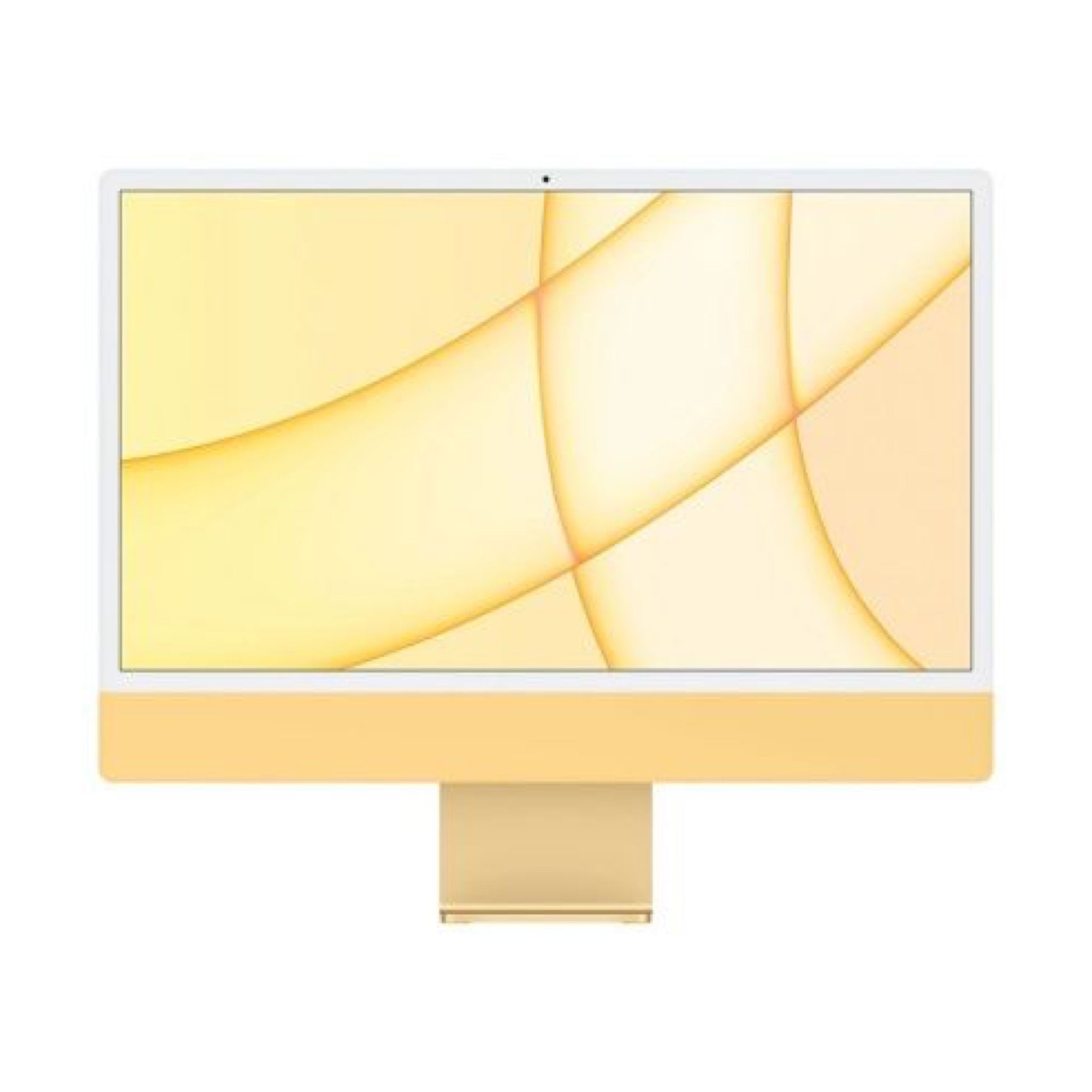 Моноблок Apple iMac 24" Retina 4,5K, M1 (8-core GPU), 8 ГБ, 256 ГБ (Z12S000BK), желтый