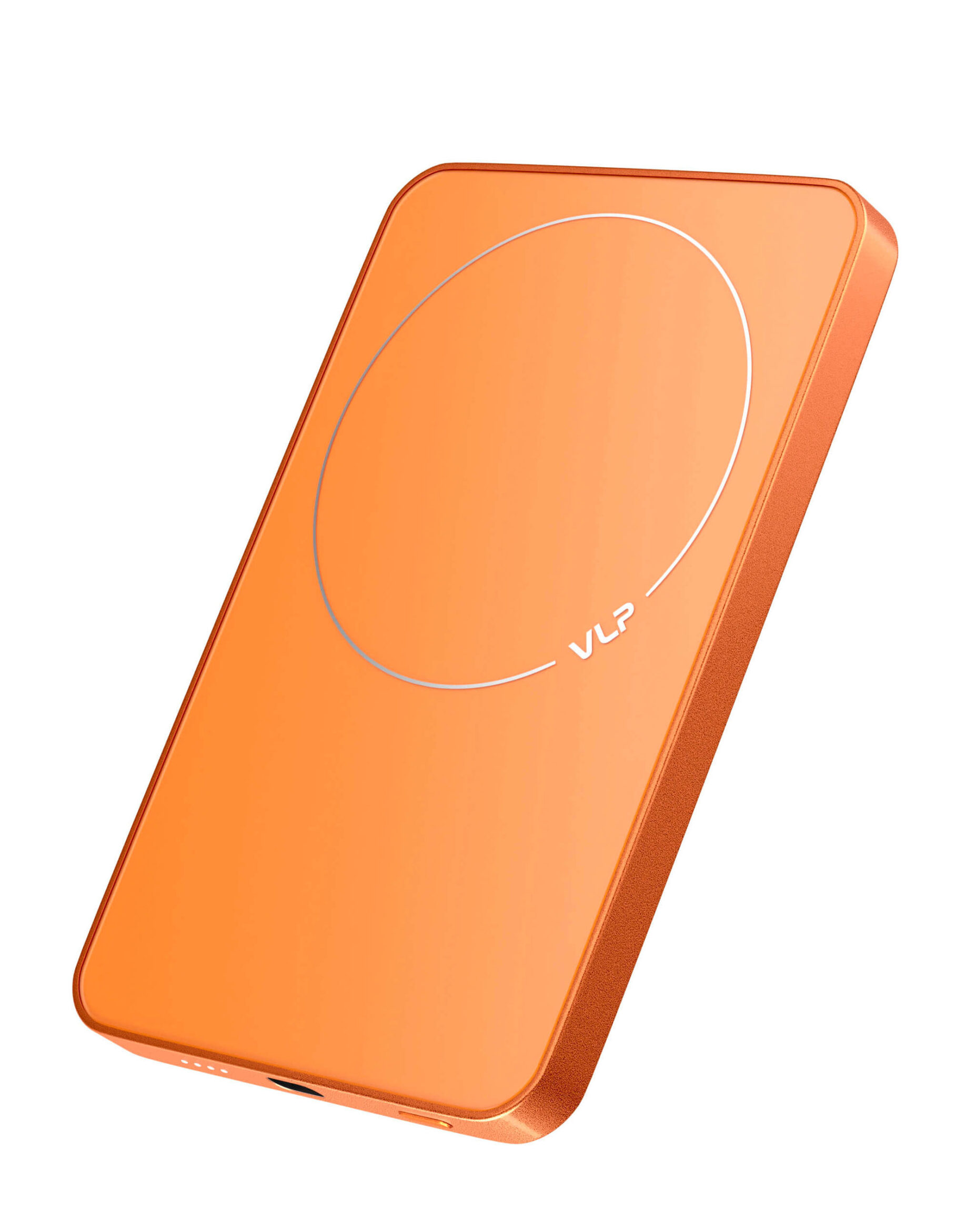 Внешний аккумулятор "vlp" Diamond Energy Pro MagSafe, Qi2, 5000 mAh, космический оранжевый