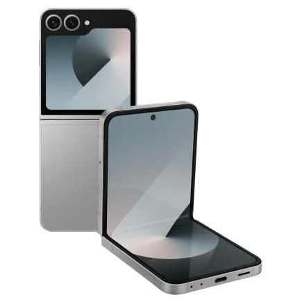 Смартфон Samsung Galaxy Z Flip6 12/256 ГБ, серый (Silver Shadow)