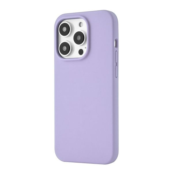 Чехол силиконовый MagSafe uBear iPhone 14 Pro, сиреневый